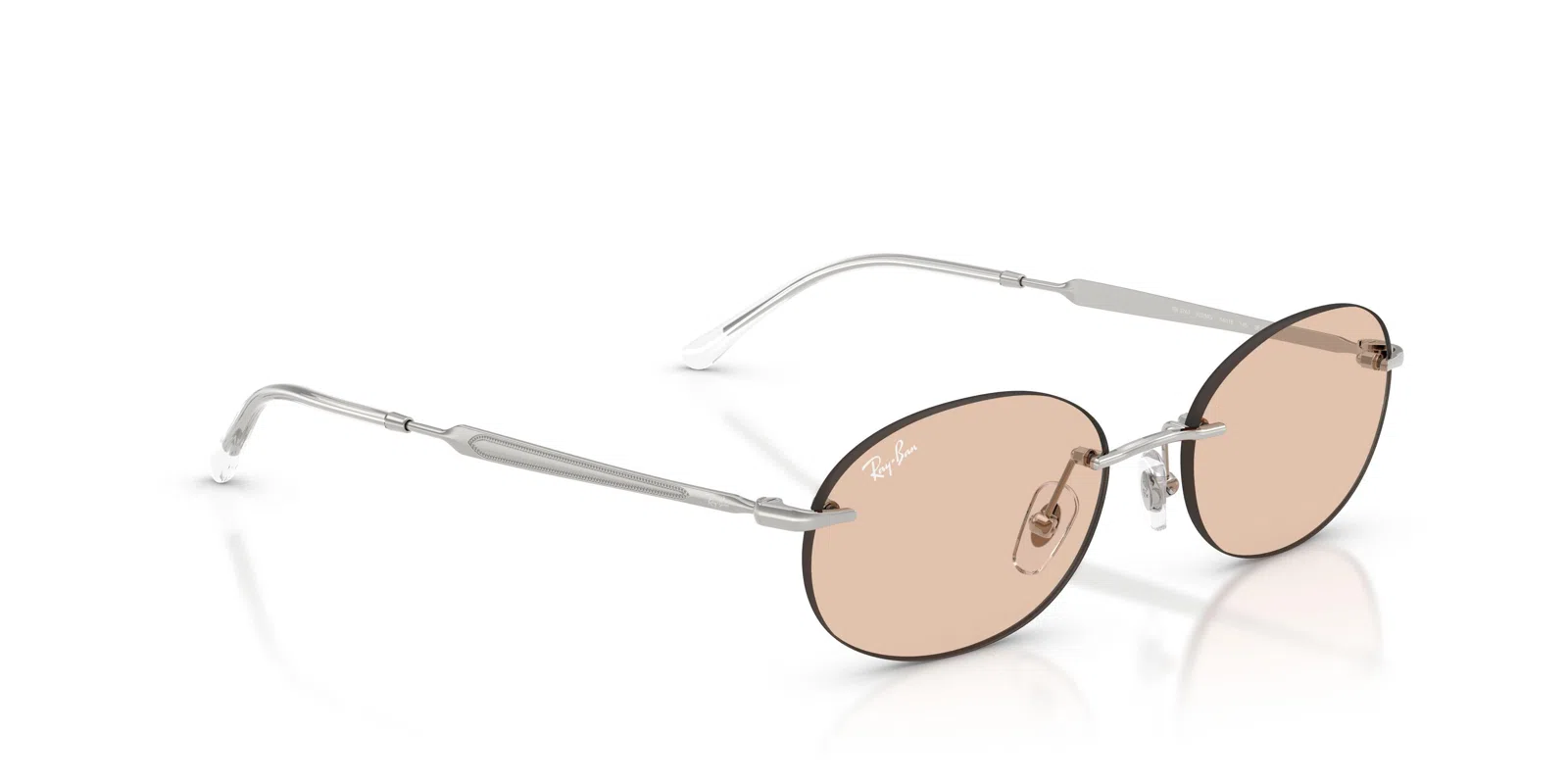 Ray-Ban 3767 Sunglasses - Silver - view 9